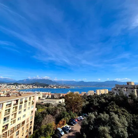 Vue Apartment Ajaccio (Corsica)