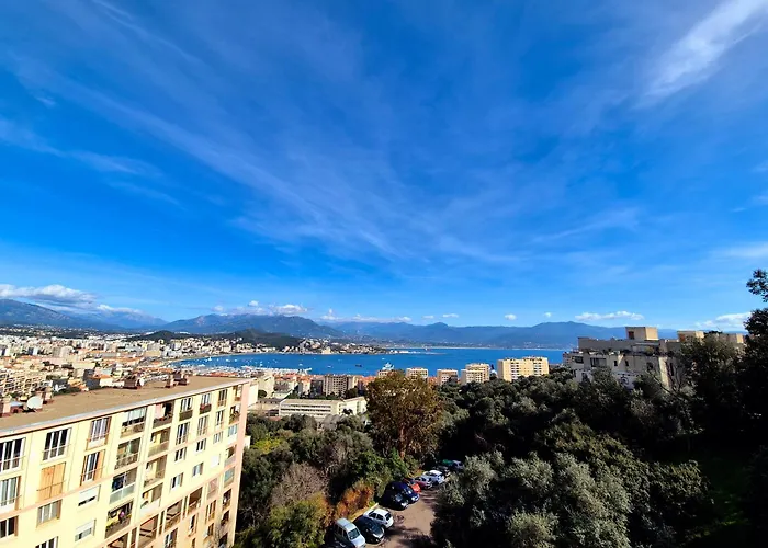 Vue Appartement Ajaccio (Corsica)